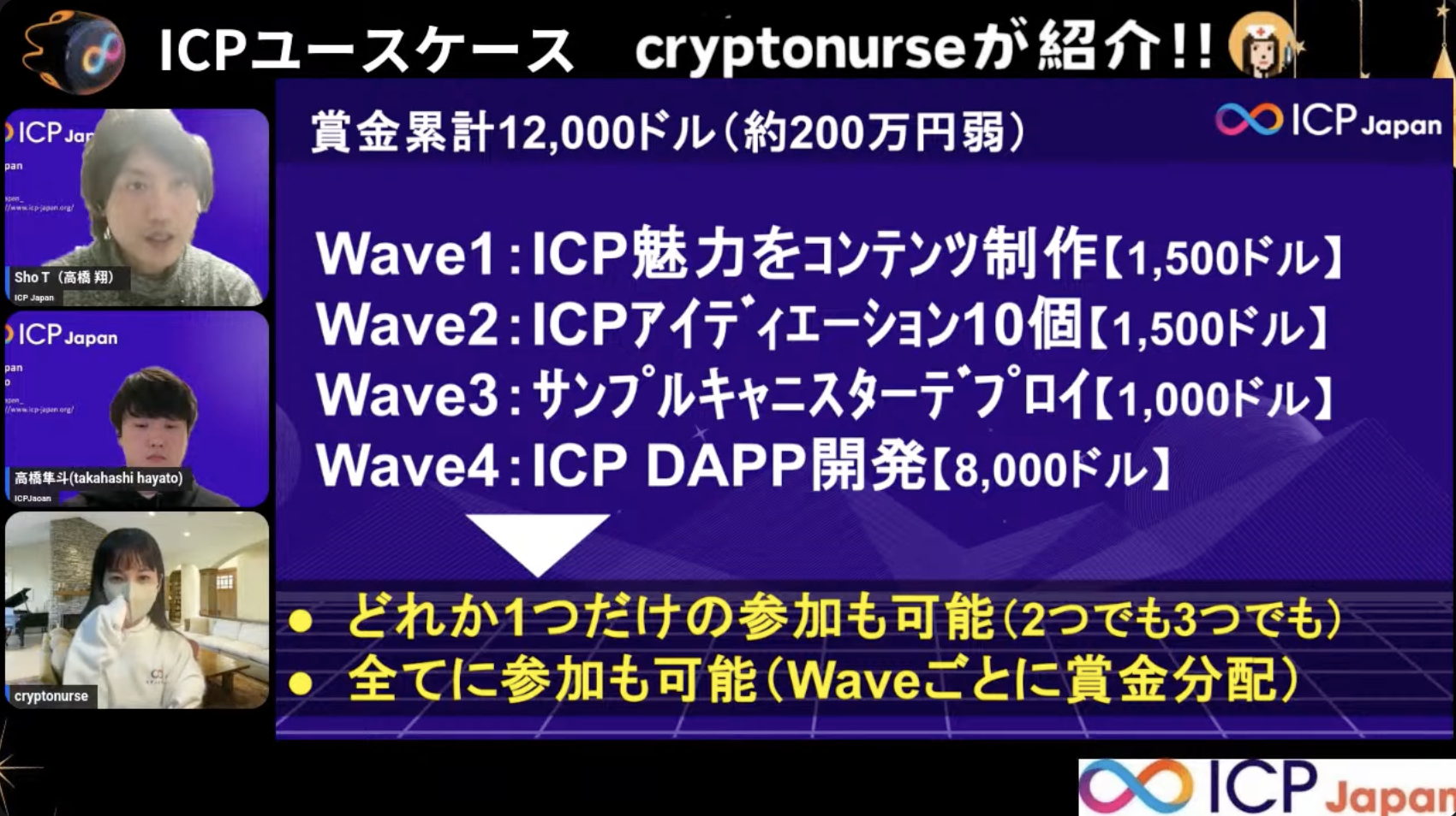 クリプトナースの紹介する『ICP Dapps探検ナイト』〜ICPハッカソンに向けたインスピレーション発掘会~