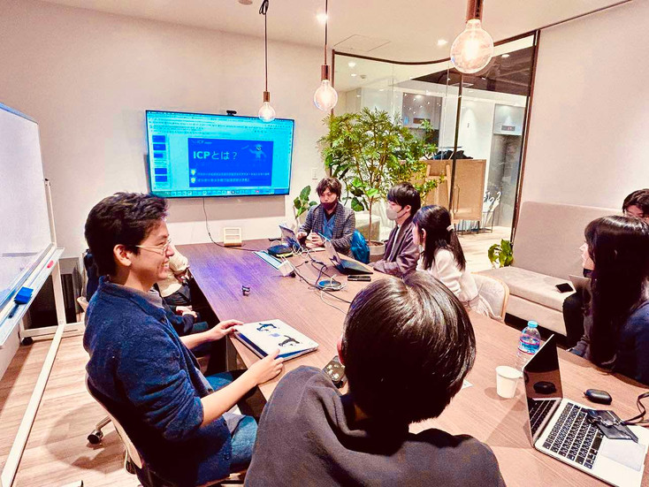 スタートアップ/Web3関係者が集まるイベントをICP Japanとして共催。ICPのイントロダクションを紹介しました。
