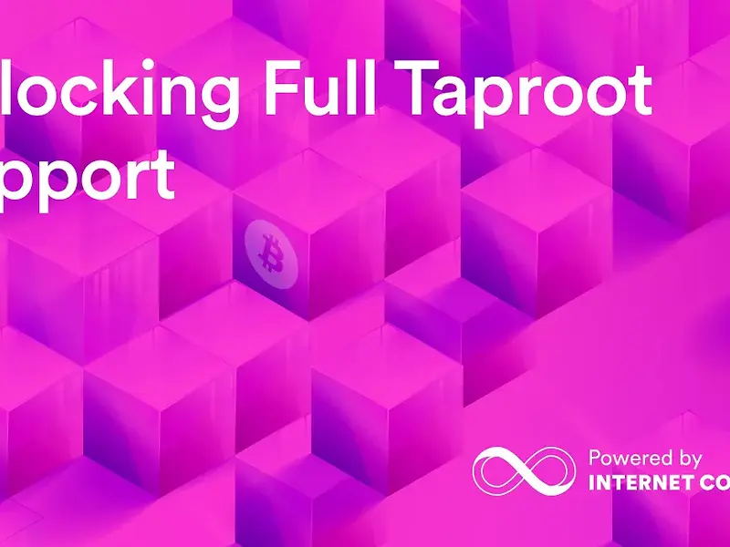 Taproot完全対応の実現：インターネットコンピュータにおけるKey-Tweaking